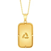 AgaKulche 2.5 gr Altın Külçe Kolye thumbnail 2