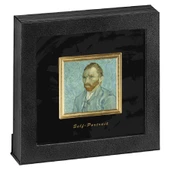 AgaKulche Vincent van Gogh Otoportre Gümüş Sikke Coin - 4