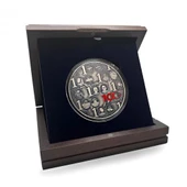 AgaKulche Türkiye Yüzyılı Okside Gümüş Sikke Coin - 4