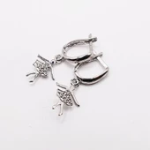 AgaKulche Gümüş Balerin Küpe - 2