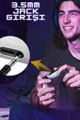 PS4/PC Uyumlu RGB Çift MOtor Titreşimli Spiderman Bluetooth Oyun Kolu - 4