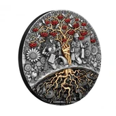 AgaKulche Chervona Kalina Birlik ve Güç Gümüş Sikke Coin - 5