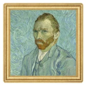AgaKulche Vincent van Gogh Otoportre Gümüş Sikke Coin - 1