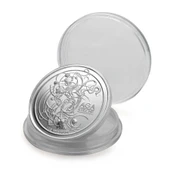 AgaKulche Kaplan Gümüş Sikke Coin - 3