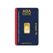 AgaKulche 1 gr 24 Ayar 999.9 Külçe Altın - 1