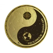 AgaKulche Equilibrium Denge 2022  Altın Sikke Coin thumbnail 1