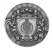 AgaKulche Michael Melek Gümüş Sikke Coin - 2