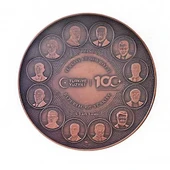 AgaKulche Türkiye Yüzyılı Bronz Sikke Coin - 2