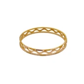 AgaKulche 30 gr 2'li Müjde ve 1 Zikzak 22 Ayar Altın Bilezik - 4