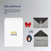 AgaKulche 1 gr 995 24 Ayar Külçe Altın 10 Adet - 2