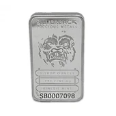 AgaKulche Gorilla 5 Ons Külçe Gümüş thumbnail 1