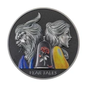 AgaKulche Güzel ve Çirkin 2 Ons Gümüş Sikke Coin - 1