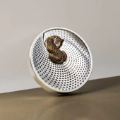 AgaKulche Leopar Kamuflaj Gümüş Sikke Coin - 3