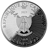 AgaKulche Biedronka Uğurböceği Gümüş Sikke Coin - 2