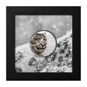 AgaKulche Kar Leoparı Gümüş Sikke Coin - 3