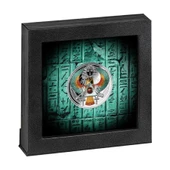 AgaKulche Tutankhamun Şahin Gümüş Sikke Coin - 3