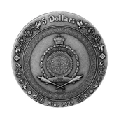 AgaKulche Calypso Deniz Perisi Gümüş Sikke Coin - 2