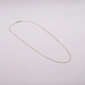 AgaKulche Çekiçli 14 Ayar Altın Zincir - 1