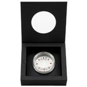 AgaKulche Diwali Festivali Kristal Taşlı Gümüş Sikke Coin thumbnail 3