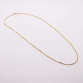 AgaKulche Singapur İçi Boş 14 Ayar Altın Zincir - 2