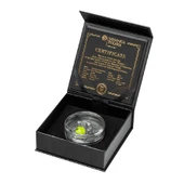 AgaKulche Büyücü Kristal Taşlı Gümüş Sikke Coin - 4