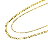 AgaKulche Figaro 14 Ayar Altın Zincir  0,80 0,90 gr - 5