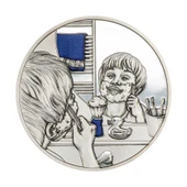 AgaKulche Babasının Oğlu Gümüş Sikke Coin - 1