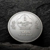 AgaKulche Nimravidae Evrimi 2023 1 Ons Gümüş Sikke Coin - 4