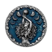 AgaKulche Calypso Deniz Perisi Gümüş Sikke Coin - 1