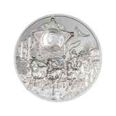 AgaKulche Vahşi Batı Gümüş Sikke Coin - 2