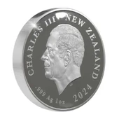 AgaKulche Kiwi Kuşu Gümüş Sikke Coin - 2