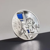 AgaKulche Babasının Oğlu Gümüş Sikke Coin - 3