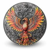 AgaKulche Phoenix Anka Kuşu 1 Ons Gümüş Sikke Coin - 1
