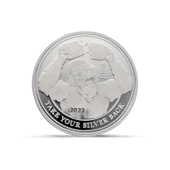 AgaKulche Gorilla Gümüş Sikke Coin - 2