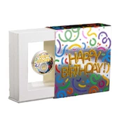 AgaKulche Doğum Günü Gümüş Sikke Coin thumbnail 3