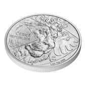 AgaKulche Czech Lion 2024 1 Ons Gümüş Sikke Coin - 3