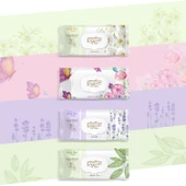 Giggles Islak Havlu Set 72'li 8 Paket 576 Mendil - 1