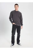 Wrangler Bisiklet Yaka Antrasit Erkek Sweatshırt W24272633WA - 3