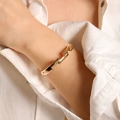 Grek Altın Kelepçe Özel Tasarım - 3