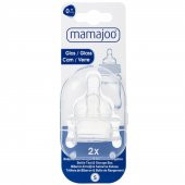 Mamajoo Cam Biberon Emziği 2li No 1 (S) 0+Ay - 1