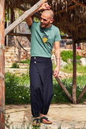 Anvelop Beli Lastikli Erkek Şalvar Pantolon - 2