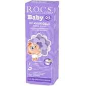 Rocs Baby 0-3 Yaş Arası Yutulabilir Diş Macunu Ihlamur Özlü 35 ml - 1