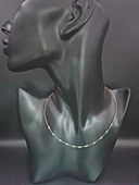 GÜMÜŞTEL EL SANATLARI Sertifikalı Doğal Turkuaz Taşı Tasarım Kolye Aaa Kalite El Yapımı thumbnail 2