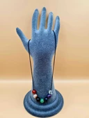 GÜMÜŞTEL EL SANATLARI Sertifikalı Doğal 7 Çakra Tasarım Kolye Doğal Taş 8 Mm thumbnail 2