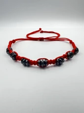 GÜMÜŞTEL EL SANATLARI Sertifikalı Hematit Doğal Taş Tasarım Bileklik Aaa Kalite Hafıza Konsantrasyon Kıvrak Zeka thumbnail 3