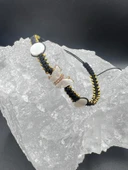 GÜMÜŞTEL EL SANATLARI Sertifikalı Sedef Doğal Taş El Yapımı Tasarım Bileklik AAA Kalite thumbnail 1