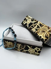 GÜMÜŞTEL EL SANATLARI Sertifikalı Hematit Doğal Taş Tasarım Bileklik Aaa Kalite Hafıza Konsantrasyon Kıvrak Zeka thumbnail 2