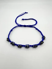 GÜMÜŞTEL EL SANATLARI Sertifikalı Hematit Doğal Taş Tasarım Bileklik Aaa Kalite Hafıza Konsantrasyon Kıvrak Zeka thumbnail 5