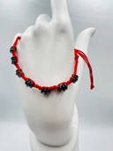 GÜMÜŞTEL EL SANATLARI Sertifikalı Hematit Doğal Taş Tasarım Bileklik Aaa Kalite Hafıza Konsantrasyon Kıvrak Zeka thumbnail 5