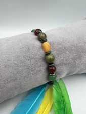 GÜMÜŞTEL EL SANATLARI Sertifikalı Öğrenci Bilekliği Doğal Taş Aaa Kalite 8 Mm Sürpriz Hediyeli thumbnail 5